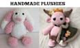 design dinosaur plush sewing pattern and illustrate reference sheet oc design