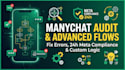 audit, fix, and optimize your manychat flows and meta compliance