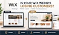 redesign wix website to improve conversions, layout and user experience