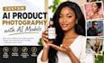 custom ai product photography with ai models