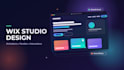 design wix studio website with scroll animations, parallax and interactions