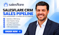 setup salesflare CRM sles pipeline lead management workflow