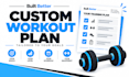 create a personalized workout plan tailored to your goals