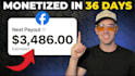 complete facebook page monetization organically