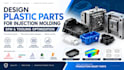 design plastic parts for injection molding, dfm and tooling optimization