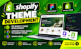 do shopify theme development, convert figma design to shopify store using liquid