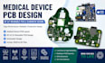 design compact wearable pcb, ble, flex and rigid flex electronics