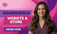 build, design squarespace website, redesign squarespace store and clone