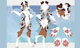 do furry reference sheet furry art character nsfw furry vtuber model ref sheet