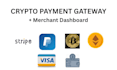 integrate crypto payment gateway with merchant dashboard