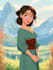 draw disney children cartoon illustration