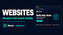 build modern websites and full stack web applications