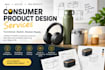 design functional consumer products with detailed 3d cad modeling