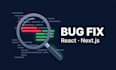 fix bugs in your react nextjs application