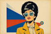 draw a retro pop art roy lichtenstein style