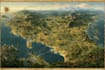 do custom conceptual fantasy game map illustration