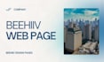 beehiiv web page setup expert