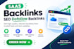 do seo saas backlinks services , link building, guest post,