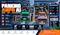 build parking entry exit anpr, license plate and vehicle detection system