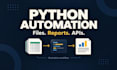 build python scripts to automate your business tasks