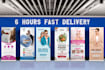 design professional roll up banner pull up banner, x stand banner