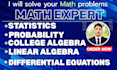 solve differential equations, linear algebra and statistics problems