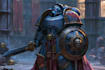 making a warhammer 40k art