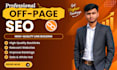 professional off page SEO and high quality link building