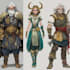 draw dnd character design and illustration