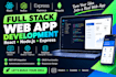 a full stack web app with react nodejs and express