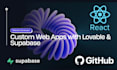 develop a full stack website using lovable dev and supabase