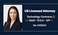 draft API licensing and usage terms as a US technology attorney