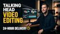 edit talking head videos with captions and b rolls