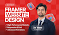 design a modern website in framer or figma for your business