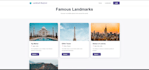 build a responsive react landing page