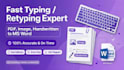 do fast typing and data work
