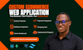 build custom ecommerce web app with payment and admin dashboard