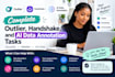 complete outlier, handshake, and ai data annotation tasks