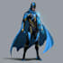 do a superhero comic illustration