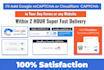 setup google recaptcha and cloudflare to protect website