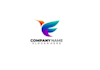 design abstract bird logo