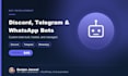 build a custom discord telegram or whatsapp bot