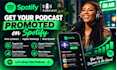 do organic promotion for your spotify podcast