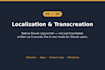 localize and transcreate your english website