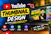 design eyecatching youtube thumbnails