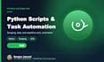 write a python script to automate your task or scrape data