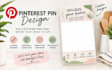 design professional pinterest pins in canva