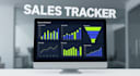 create a custom excel financial model and sales tracker dashboard