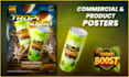 design commercial and product flyers