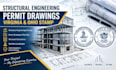 provide structural engineering, permit drawings, virginia and ohio stamp